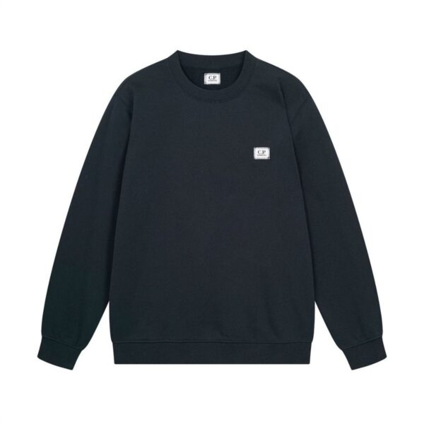 C.P. Company Small Logo Black Crew Sweatshirt OKZY2026916