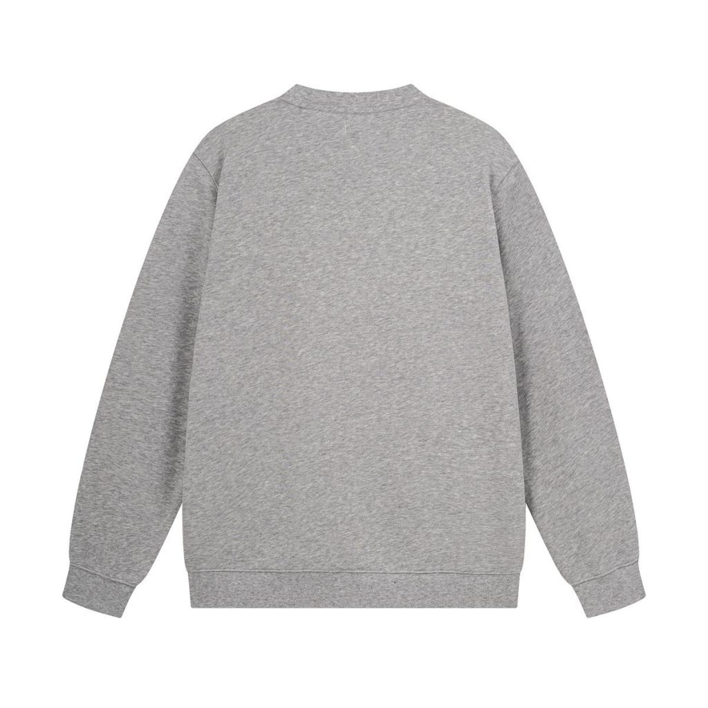 C.P. Company Small Logo Heather Grey Crew Sweatshirt OKZY2026918