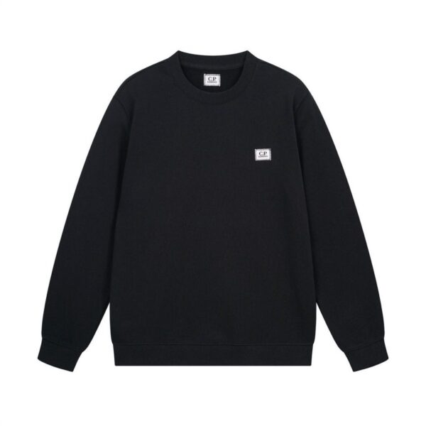 C.P. Company Small Logo Black Crew Sweatshirt OKZY2026919