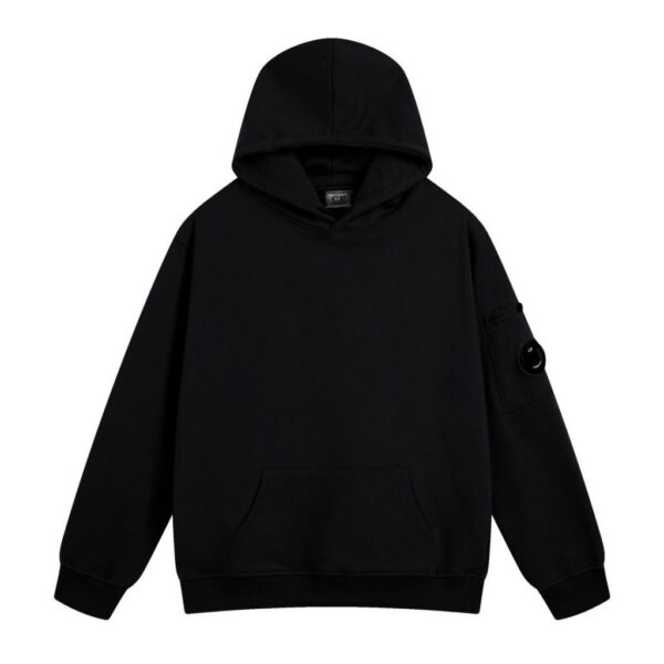 C.P. Company Black Pullover Hoodie OKZY2026925