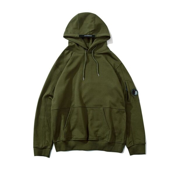 C.P. Company Olive Arm Lens Hoodie OKZY2026933