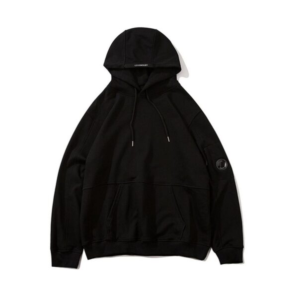 C.P. Company Black Arm Lens Hoodie OKZY2026934