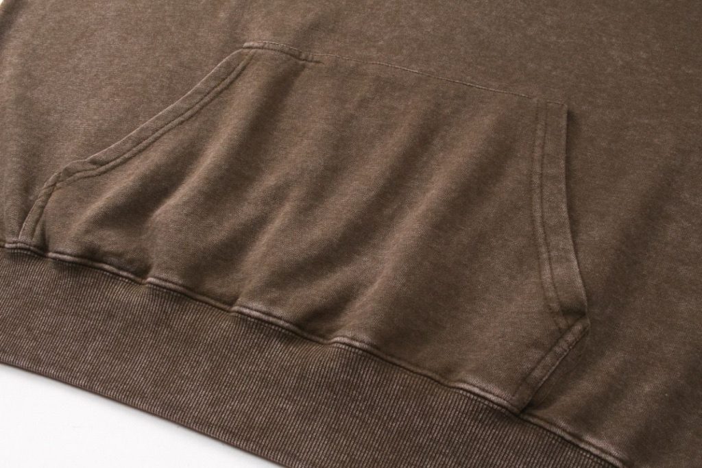 C.P. Company Washed Brown Logo Pullover Hoodie OKZY2026945
