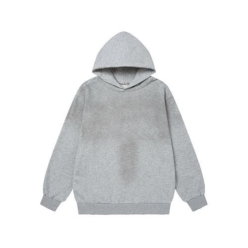 Acne Studios Heather Grey Stockholm 1996 Back Print Hoodie OKZY2026949