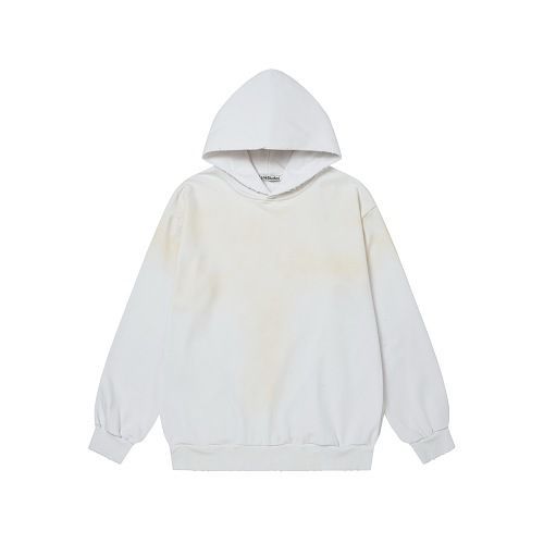 Acne Studios Washed White Stockholm 1996 Back Print Hoodie OKZY2026951