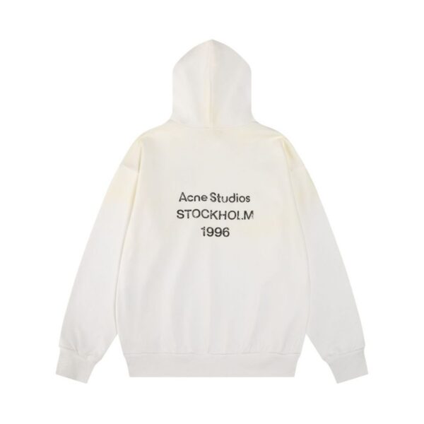 Acne Studios Off White Stockholm 1996 Back Print Hoodie OKZY2026953