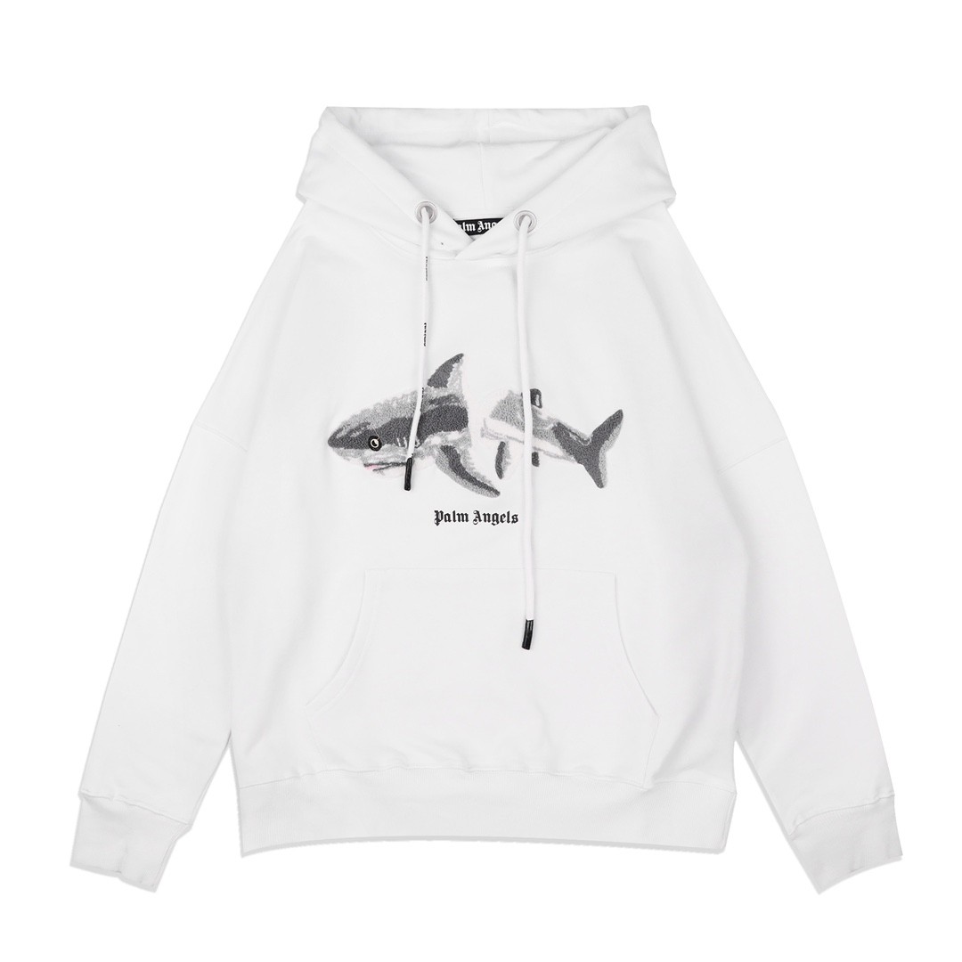 Palm Angels hoodie White OG0828474