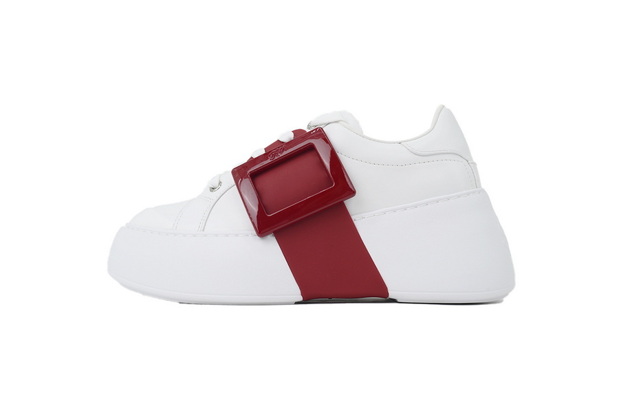 Roger Vivier White And Red Buttons OKLU2026647