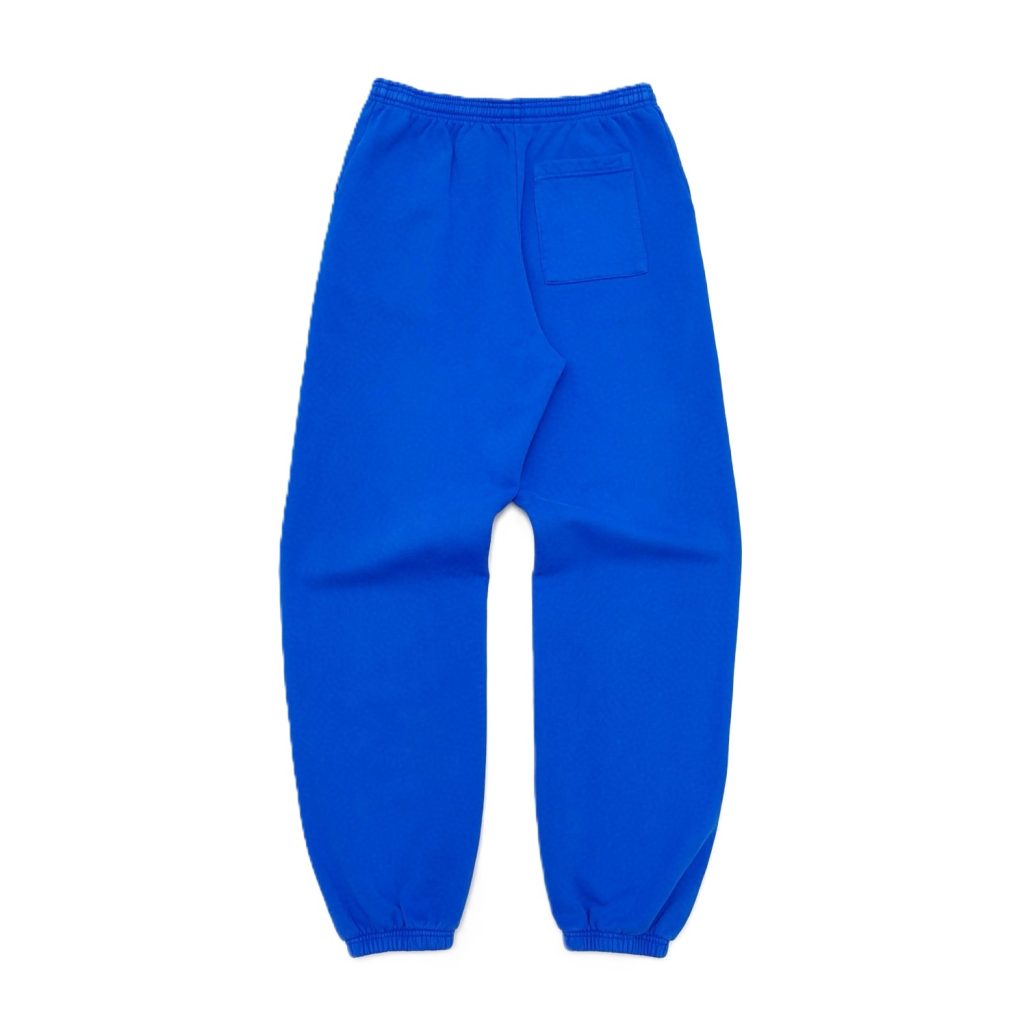 Sp5der Worldwide Blue Graphic Sweatpants OKZY2026126