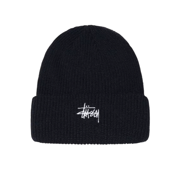 Stussy Basic Cuff Beanie Black OKLU20261245