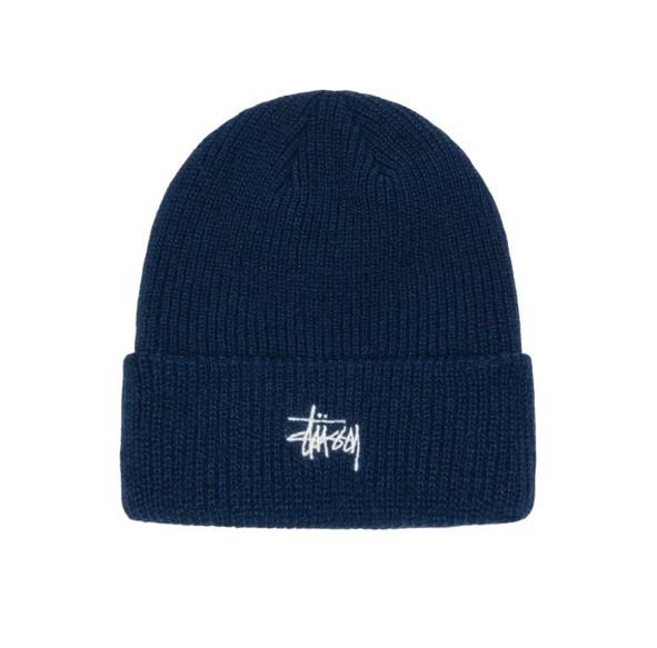 Stussy Basic Cuff Beanie Blueberry OKLU20261246