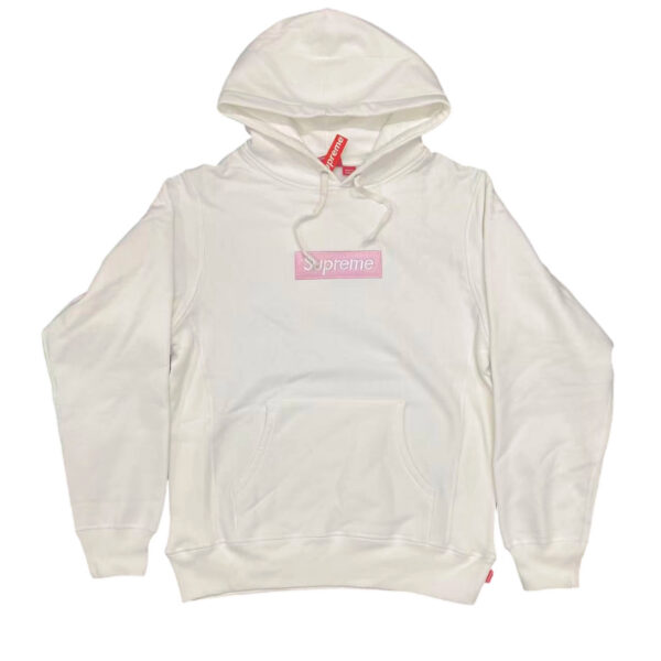 Supreme FW25 Box Logo Hooded Sweatshirt White Powder OG0729238