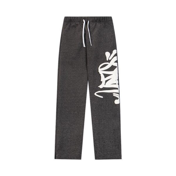 Syna World Dark Grey Straight Pants OKZY2026338